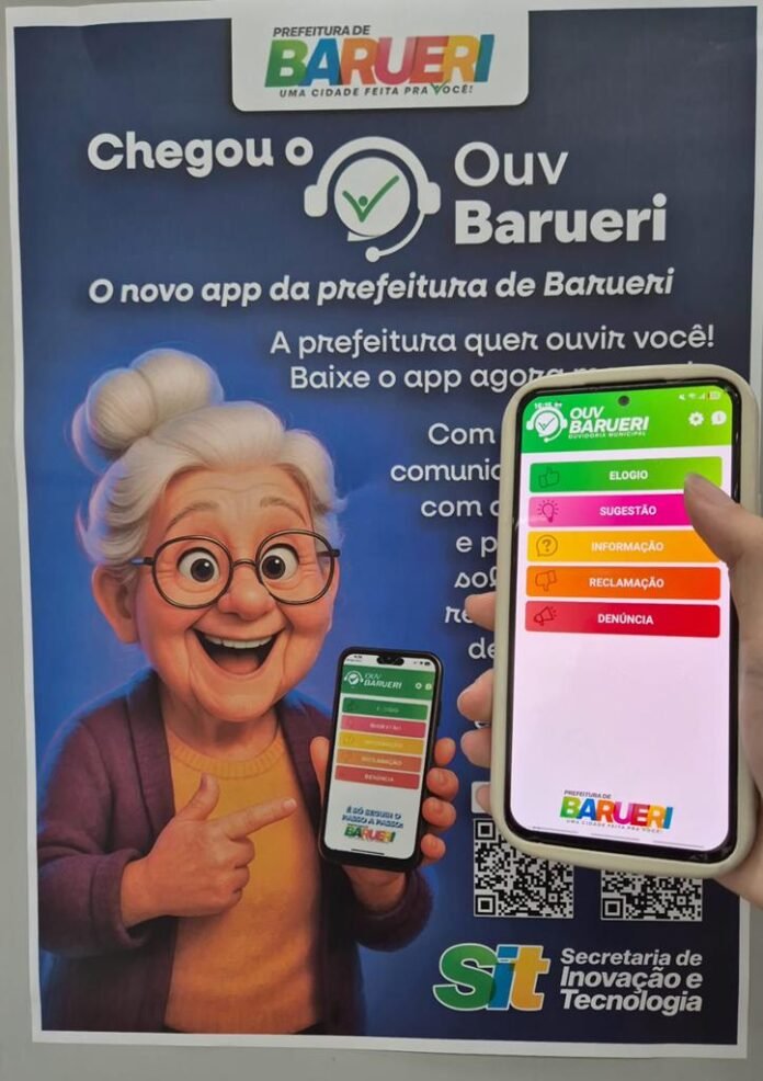 Ouv Barueri novo app da Ouvidoria de Barueri
