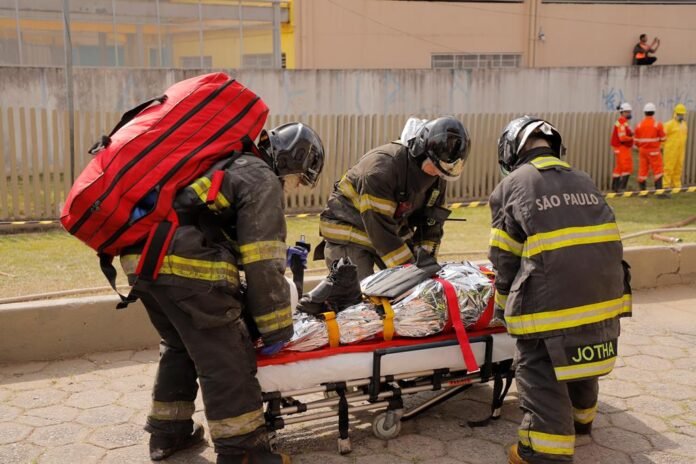 Simulado de emergência mobiliza forças de segurança e defesa em Barueri