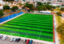 Carapicuíba: Show da Banda Djavú na entrega revitalização do Campo do Planalto Com show da Banda Djavú, Prefeitura de Carapicuíba entrega revitalização do Campo do Planalto neste domingo