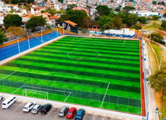 Carapicuíba: Show da Banda Djavú na entrega revitalização do Campo do Planalto Com show da Banda Djavú, Prefeitura de Carapicuíba entrega revitalização do Campo do Planalto neste domingo