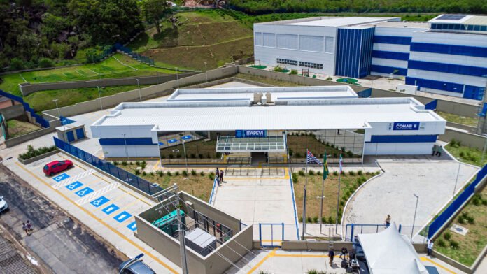 Fachada da recém-inaugurada UBS Cohab II Márcio Antonio da Silva em Itapevi