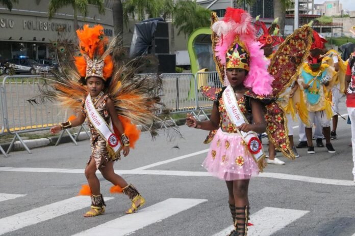 Desfile de blocos e escolas de samba no Carnaval de Barueri em frente ao Ginásio José Corrêa