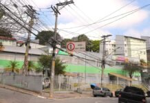 Barueri: UBS Jardim Mutinga fecha para reforma: confira os novos locais de atendimento Fachada da UBS Amaro José de Souza no Jardim Mutinga Barueri em reforma