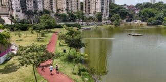 Feriado Tiradentes em Barueri 2026: saiba o que abre e fecha Moradores de Barueri e região que buscam refúgio do caos urbano Cauber Drone Secom Barueri 1