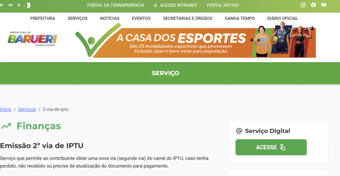 IPTU 2027 em Barueri